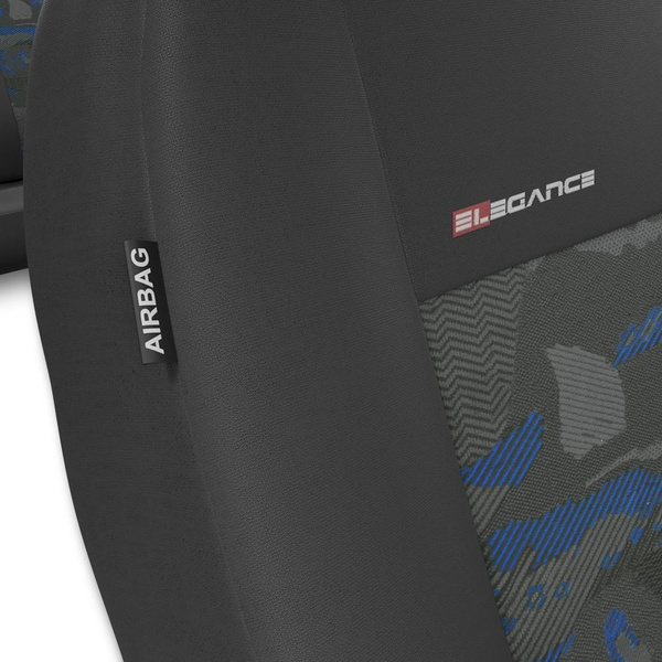 Súprava univerzálnych autopoťahov určených pre Mitsubishi Lancer VI, VII, VIII, IX (1992-2016) - UNE-BL