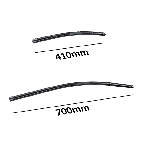 Automobilové stierače na predné sklo pre Peugeot 3008 II SUV (07.2016-2024) - ploché lišty