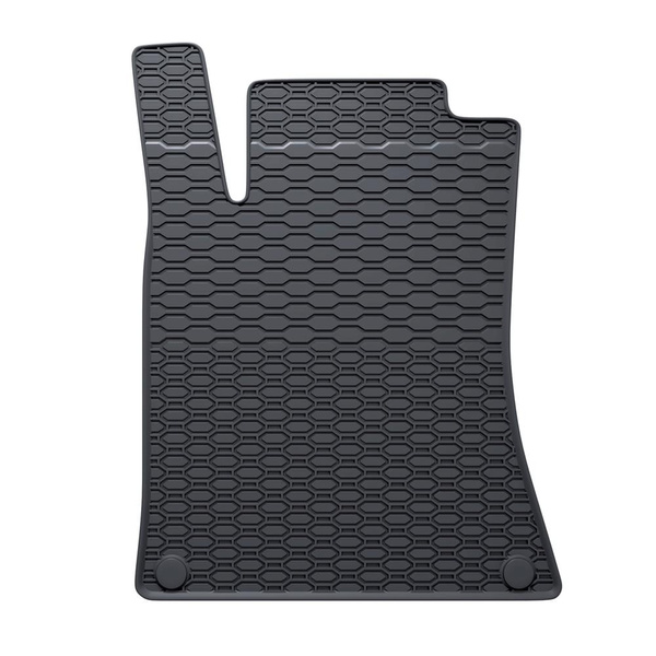 Gumové autokoberce pre Mercedes-Benz CLA C117 Coupé, Shooting Brake (2013-2019) - čierna - 4 ks