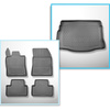 Súprava rohož do batožinového priestoru a autokoberčeky TPE PREMIUM na mieru do: DS 4 E-Tense Plug-in Hybrid Hatchback (11.2021-....) - tiež pre E-Tense Plug-in Hybrid; nie pre elektrickú verziu