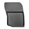 Súprava rohož do batožinového priestoru a autokoberčeky TPE na mieru do: Mitsubishi Outlander III SUV (09.2012-2022) - 5/7 miest; tretí rad znížený (s a bez subwoofera); nie pre hybridnú verziu; bez tretieho radu