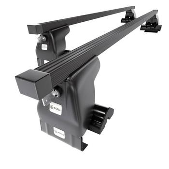 Základný nosič na strechu auta pre Smart Forfour Hatchback (2004-2006) - čierny 