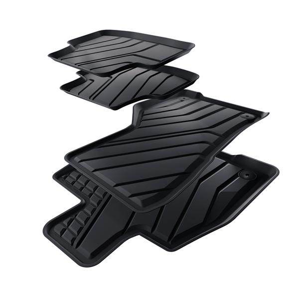 Koberčky TPE pre Volkswagen Golf VIII mHEV Hatchback (2024-....) - s automatickou prevodovkou