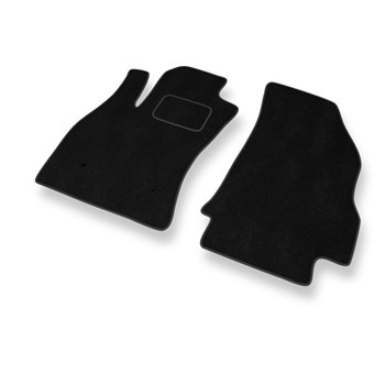 Velúrové koberčeky pre Opel Combo D Van (2011-2018) - čierna