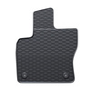 Gumové autokoberce pre Volkswagen Tiguan Allspace (2017-....) - čierna