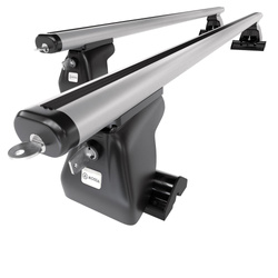 Základný nosič na strechu auta pre Citroen Spacetourer Van (2016-....) - strieborný priečny nosič - montážne body - Hliník