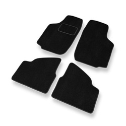 Velúrové koberčeky pre Opel Corsa C Hatchback, Sedan, Van (2000-2006) - čierna