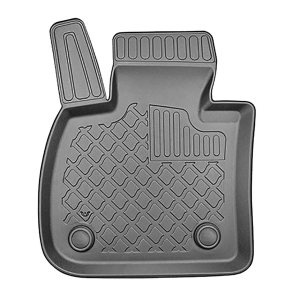 Súprava rohož do batožinového priestoru a autokoberčeky TPE na mieru do: BMW Seria 2 U06 Active Tourer (11.2021-....) - zadné posuvné lavicové sedadlo (zadná časť - predná časť)