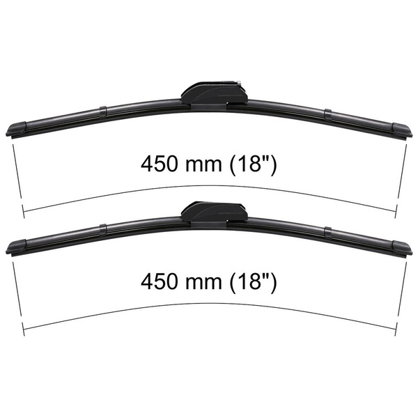 Automobilové stierače na predné sklo pre Mini Clubman R55 Kombi (11.2007-03.2012) - ploché lišty