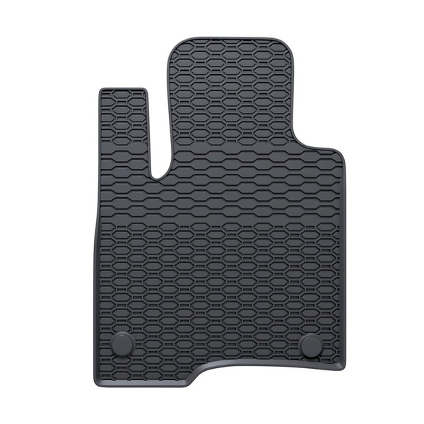 Gumové autokoberce pre Fiat Panda III Hatchback (2012-....) - čierna - 4 ks