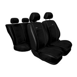 Poťahy šité na mieru pre Volkswagen Golf VII Hatchback, Variant (2012-2019) - poťahy do auta - autopoťahy - čierna