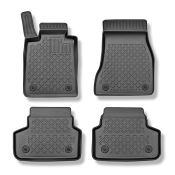 Koberčky TPE pre BMW Seria 5 G30 Sedan (02.2017-....) - X-drive; pohon na 2 kole