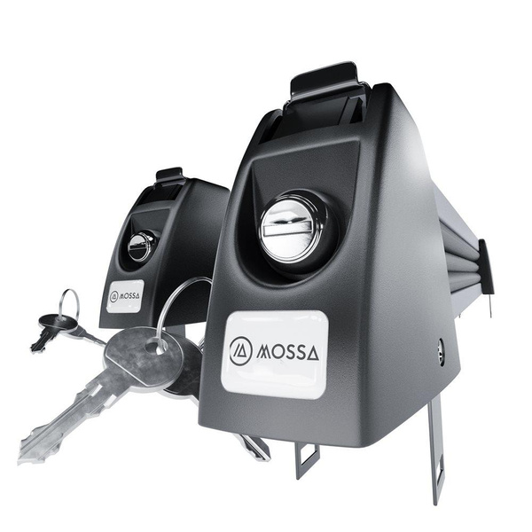 Držiak lyží na strešný nosič - Ski rack M-7705s - strieborná - až 5 párov lyží alebo 4 snowboardy