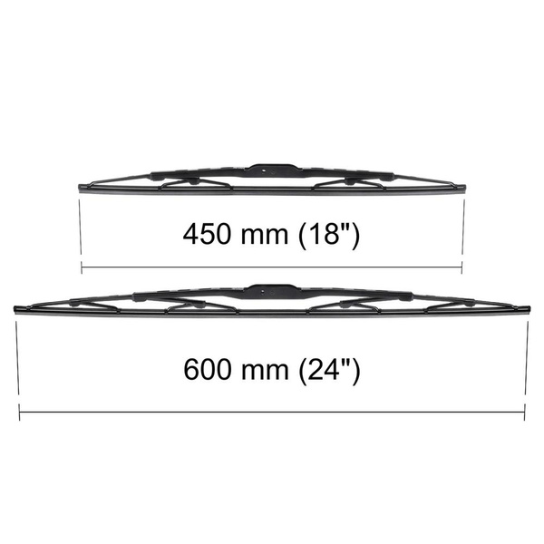 Automobilové stierače na predné sklo pre Renault Laguna I Grandtour, Hatchback (01.1994-03.2001) - štandard lišty