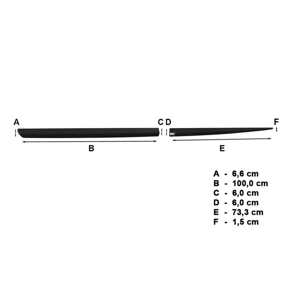 Čierne bočné lišty pre Hyundai i30 CW (2007-2011)