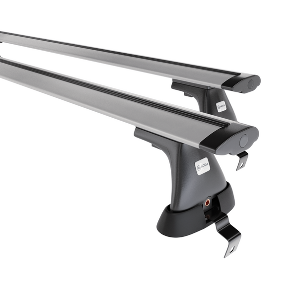 Základný nosič na strechu auta pre Renault Arkana SUV (2020-....) - strieborný priečny nosič - bez montážnych prvkov - Hliník