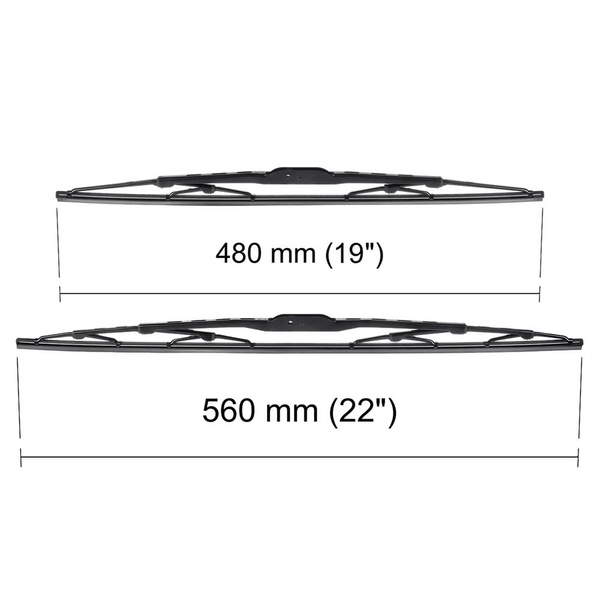 Automobilové stierače na predné sklo pre Lexus IS I Kombi, Sedan (01.1999-07.2005) - štandard lišty