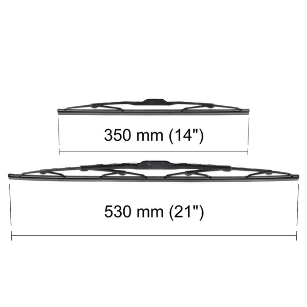 Automobilové stierače na predné sklo pre Nissan Pixo 0 Hatchback (03.2009-2013) - štandard lišty