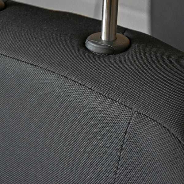 Poťahy šité na mieru pre Volkswagen Transporter T6 Van (2015-2019) na dva rady sedadiel - poťahy do auta - autopoťahy - E3