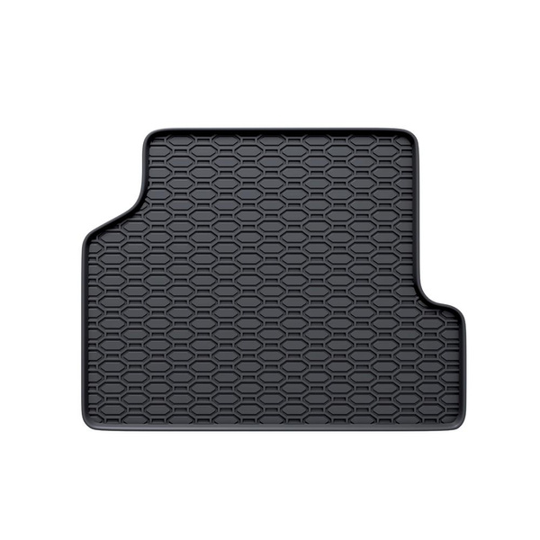 Gumové autokoberce pre Ford Focus II Hatchback, Kombi, Sedan (2003-2011) - čierna - 4 ks