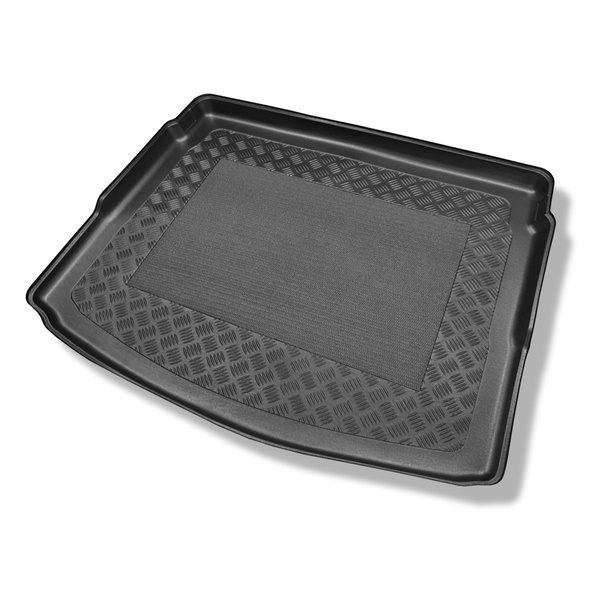 Rohož do batožinového priestoru pre: Renault Megane IV Grandtour (09.2016-....) - horný batožinový priestor (rovnaká prahová hodnota zaťaženia); pohyblivá podlaha v najvyššej polohe; nie pre E-Tech Plug-in Hybrid