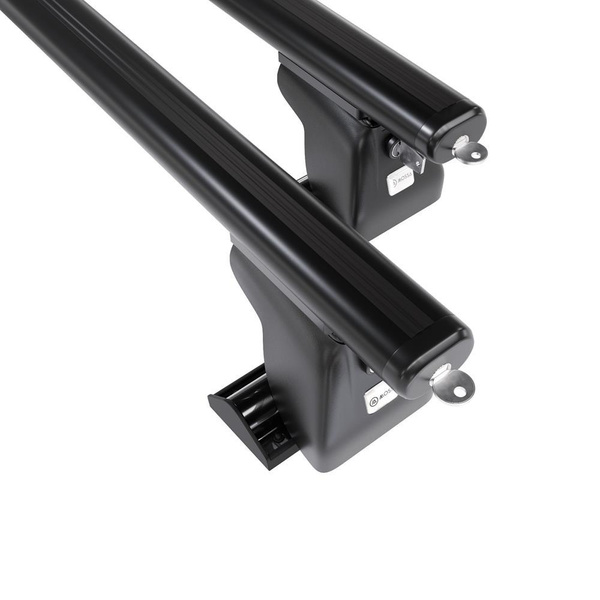 Základný nosič na strechu auta pre Citroen Spacetourer Van (2016-....) - čierny priečny nosič - montážne body - Hliník