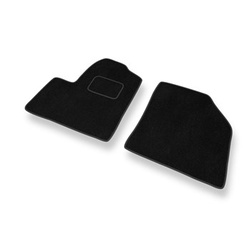 Velúrové koberčeky pre Ford Transit Connect Van (2003-2014) 5-miestny - čierna