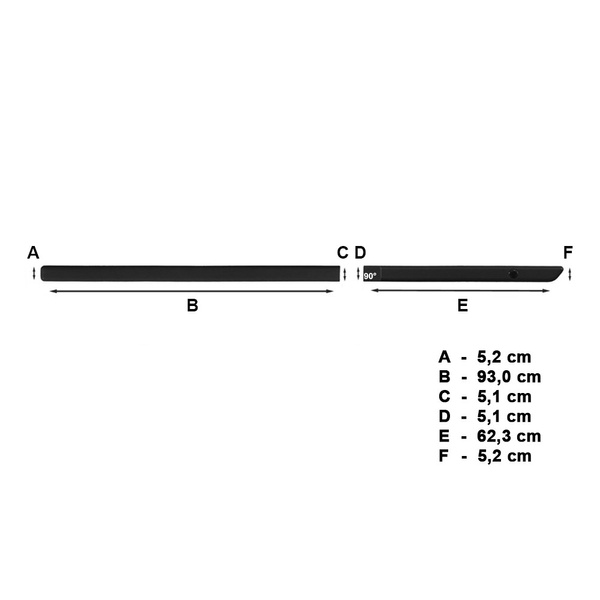 Čierne bočné lišty pre Fiat Panda II Hatchback (2003-2012)