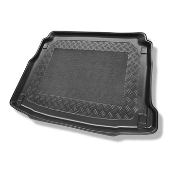 Rohož do batožinového priestoru pre: Peugeot 308 II Hatchback (08.2013-11.2021) - horný batožinový priestor (rovnaká prahová hodnota zaťaženia); s pravým výklenkom; s plným rezervným kolesom