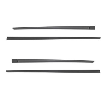 Čierne bočné lišty pre Fiat Punto II Hatchback (5 dvere) - (1999-2011)