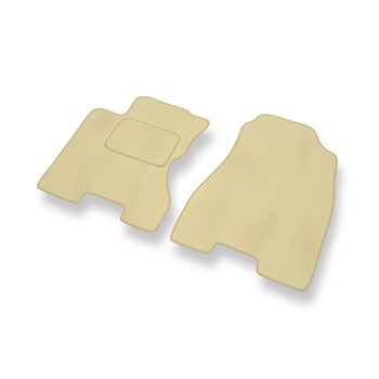 Velúrové koberčeky pre Renault Koleos I SUV (2008-2015) - béžová