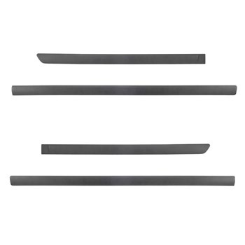 Čierne bočné lišty pre Skoda Rapid Sedan, Spaceback (2013-2019)