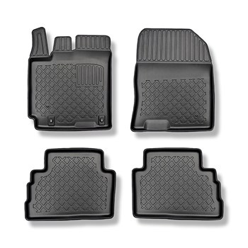 Koberčky TPE pre Hyundai Kona SUV (11.2017-....) - nie pre elektrickú a hybridnú verziu