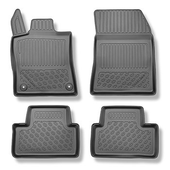 Koberčky TPE pre DS 4 Hatchback (11.2021-....) - tiež pre E-Tense Plug-in Hybrid; nie pre elektrickú verziu