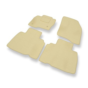 Velúrové koberčeky pre Ford Edge SUV (2016-2020) - béžová